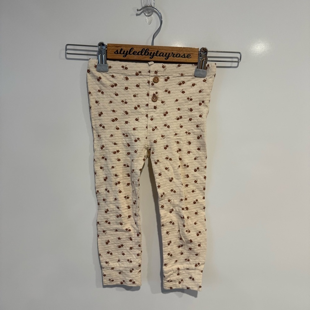 Quincy Mae Floral Print Pants